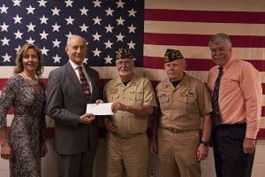 VFW donation to MWCC scholarship fund